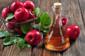 Apple cider vinegar to remove papillomas